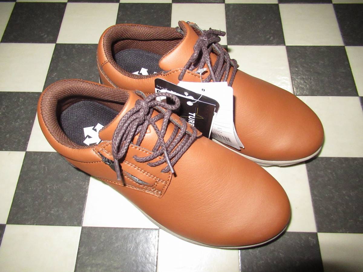 * Descente * new goods JOYTOP WALK walking shoes 22.5cm leather style Brown 