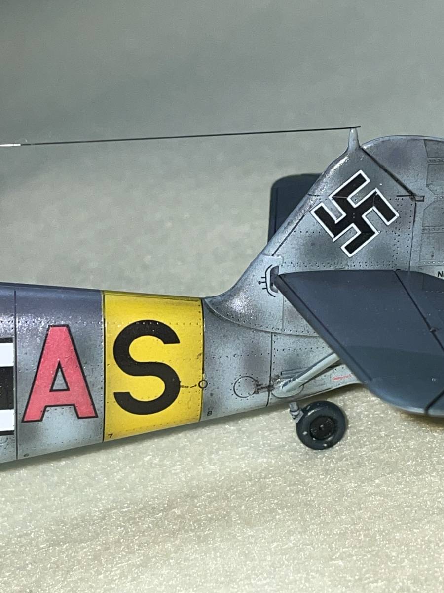 エデュアルド1/48メッサーシュミットBf109 E-7 プラモデル完成品