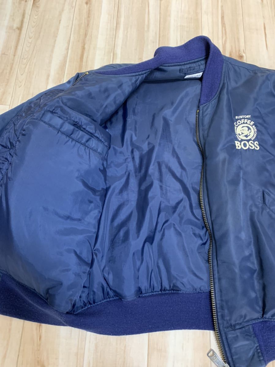 希少 初代ボスジャン BOSSジャン MA-1 ボスジャン ヴィンテージ 希少 初代ボスジャン BOSSジャン MA-1 ボスジャン ヴィンテージ
