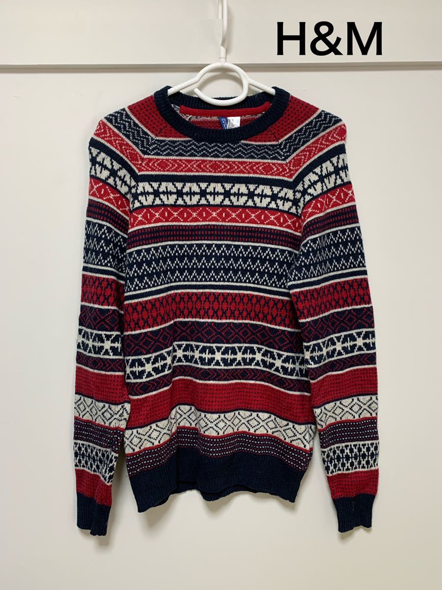 H&M ニット セーター メンズセーター エイチアンドエム ニット M ニットセーター