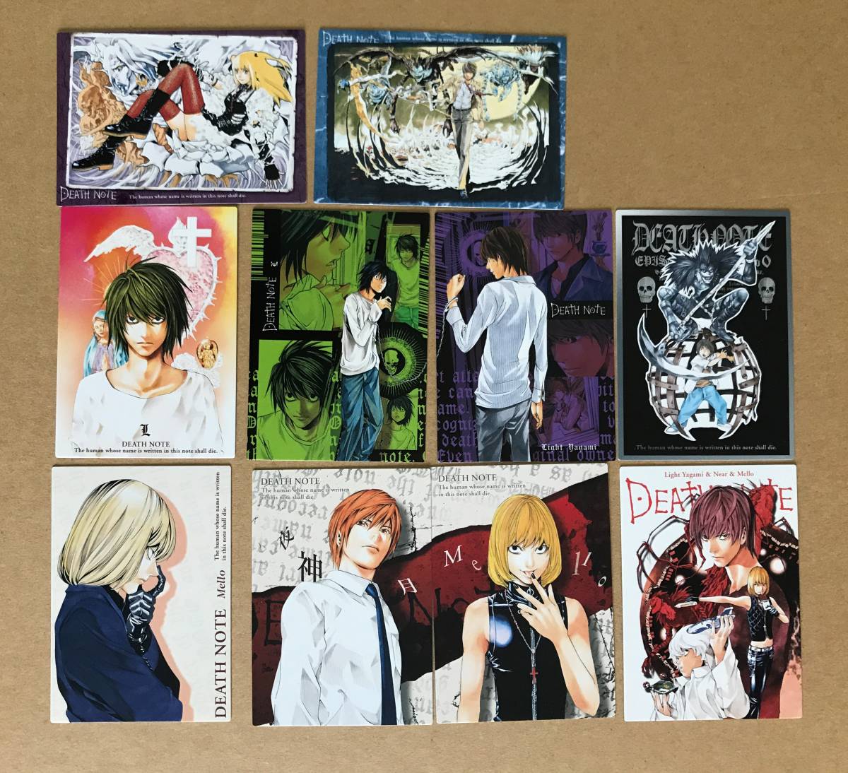 Yahoo!オークション - 10枚セット DEATH NOTE トレーディング Yahoo!オークション - 10枚セット DEATH NOTE トレーディング