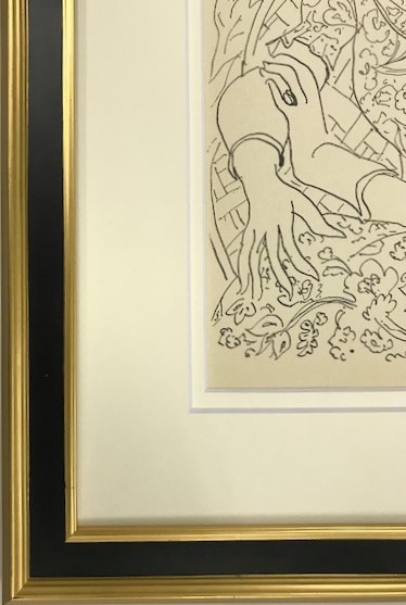 特価】 ≪ アンリ・マティス ≫ リトグラフ【石版画】 HOMMAGE-Ⅳ 1944