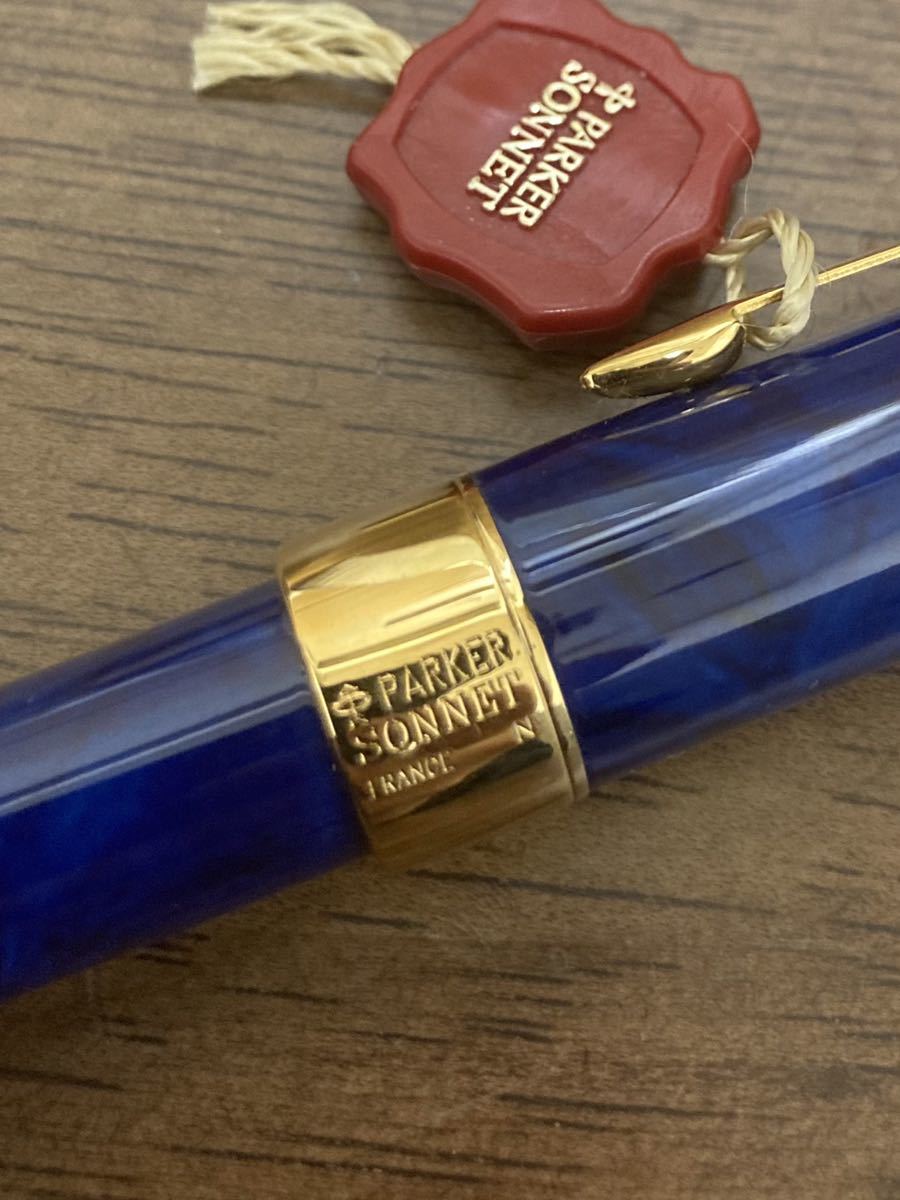 Parker パーカー 万年筆 ソネット 18K インクセット_画像3