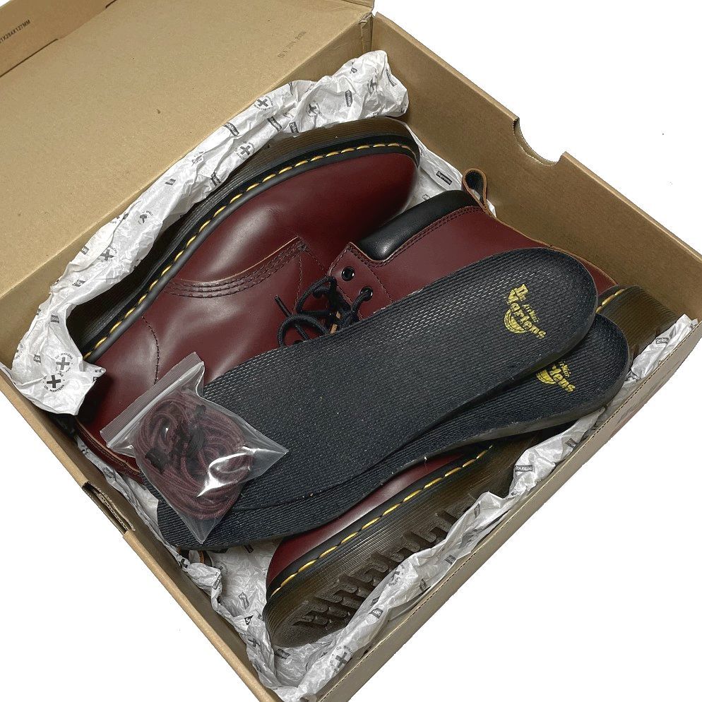 Supreme × Dr.Martens 6-Eye Boot UK8 JP27.0 シュプリーム × ドクターマーチン ビンテージスムースレザー ブーツ USED品 中古_画像10