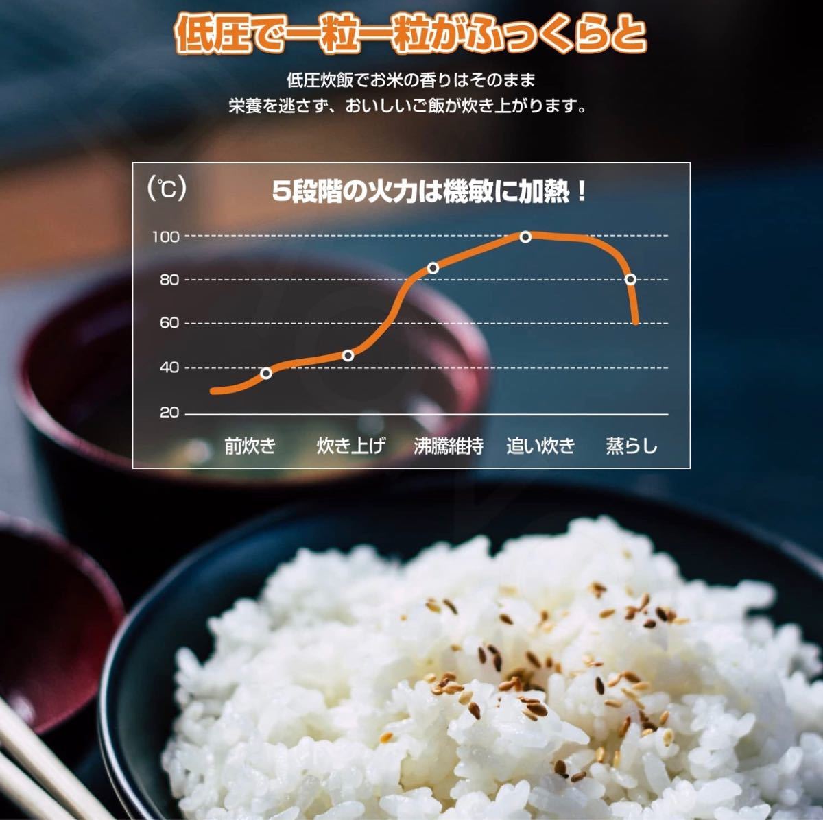 炊飯器 一人暮らし 2合炊き ひとり暮らし用 小型 電気炊飯釜 1合 おかゆ