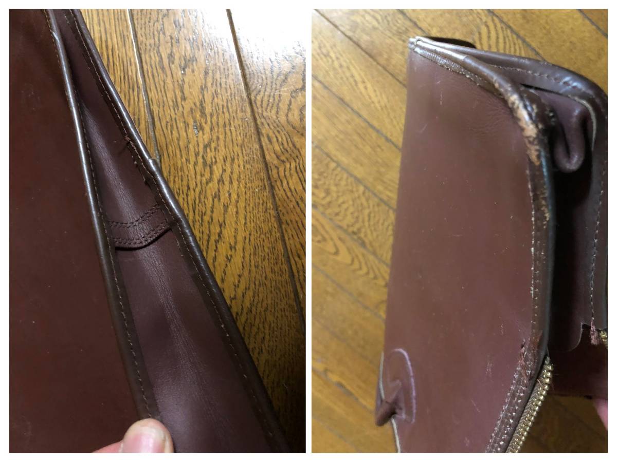 L.L.Bean エルエルビーン USA ヴィンテージ レザー 本革 ブリーフ