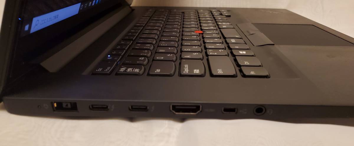 Thinkpad X1 extreme Gen 1 /15.6型4K タッチパネル / Core i7-8750H