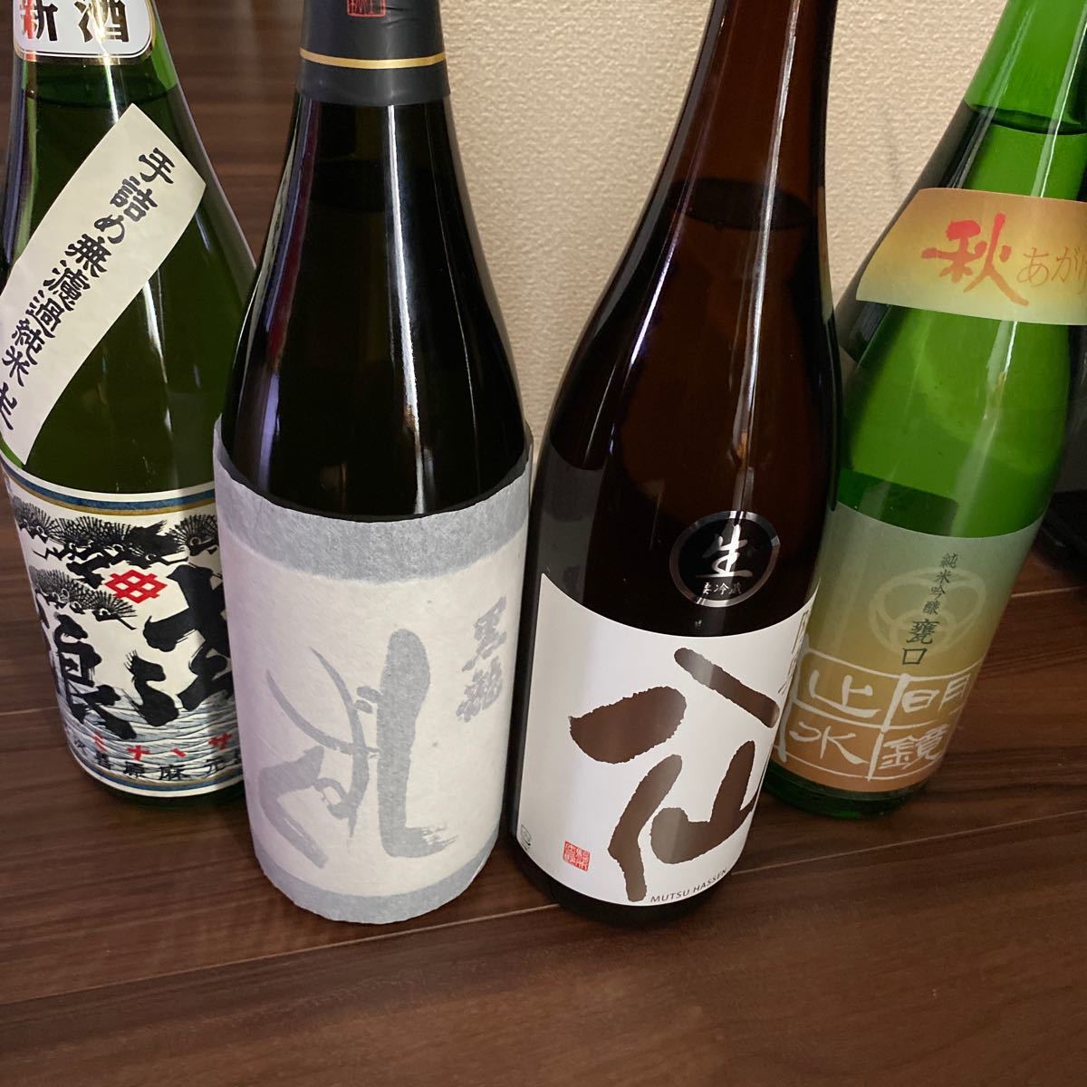 日本酒一升瓶4本セット