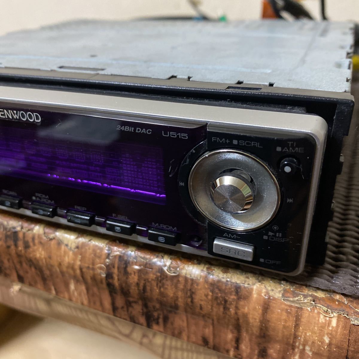 KENWOOD CD ресивер U515 работоспособность не проверялась Junk 