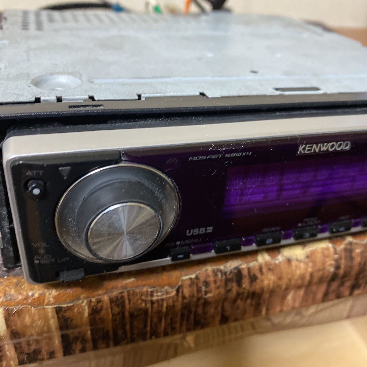 KENWOOD CD ресивер U515 работоспособность не проверялась Junk 