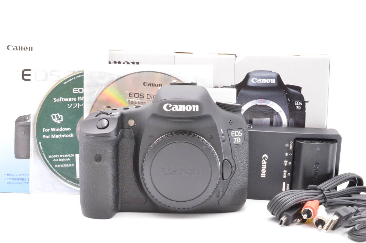 最初の キヤノン わずか1,432回 ショット数 Canon (t325) デジタル一眼レフカメラ ボディ 7D EOS - キヤノン -  labelians.fr