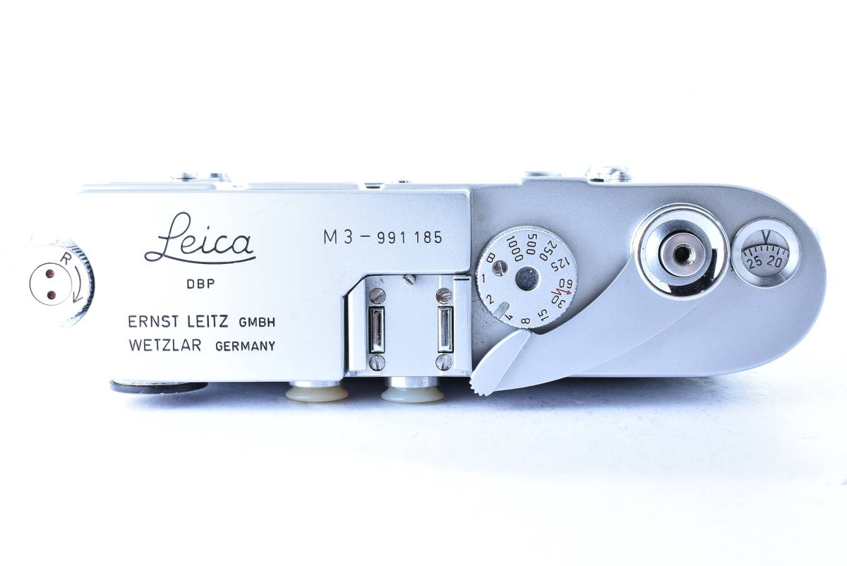 LEICA ライカ M3 シルバー シングルストローク フィルムカメラ ボディ (esmy0330)_画像4