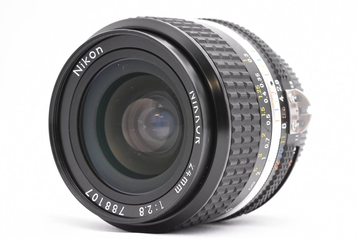 Nikon ニコン Ai-S NIKKOR 24mm F2.8 単焦点レンズ (t516)_画像4