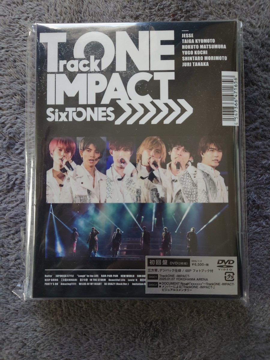 SixTONES ストーンズ ライブDVD 初回限定版 LIVE DVD 初回版 ジャニ