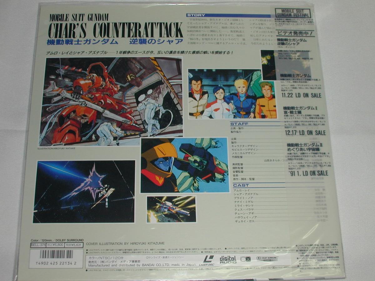 (LD) Mobile Suit Gundam Char's Counterattack б/у 