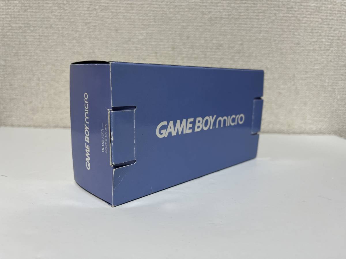 任天堂　ニンテンドー　ゲームボーイミクロ GAME BOY micro　blue　ブルー_画像2