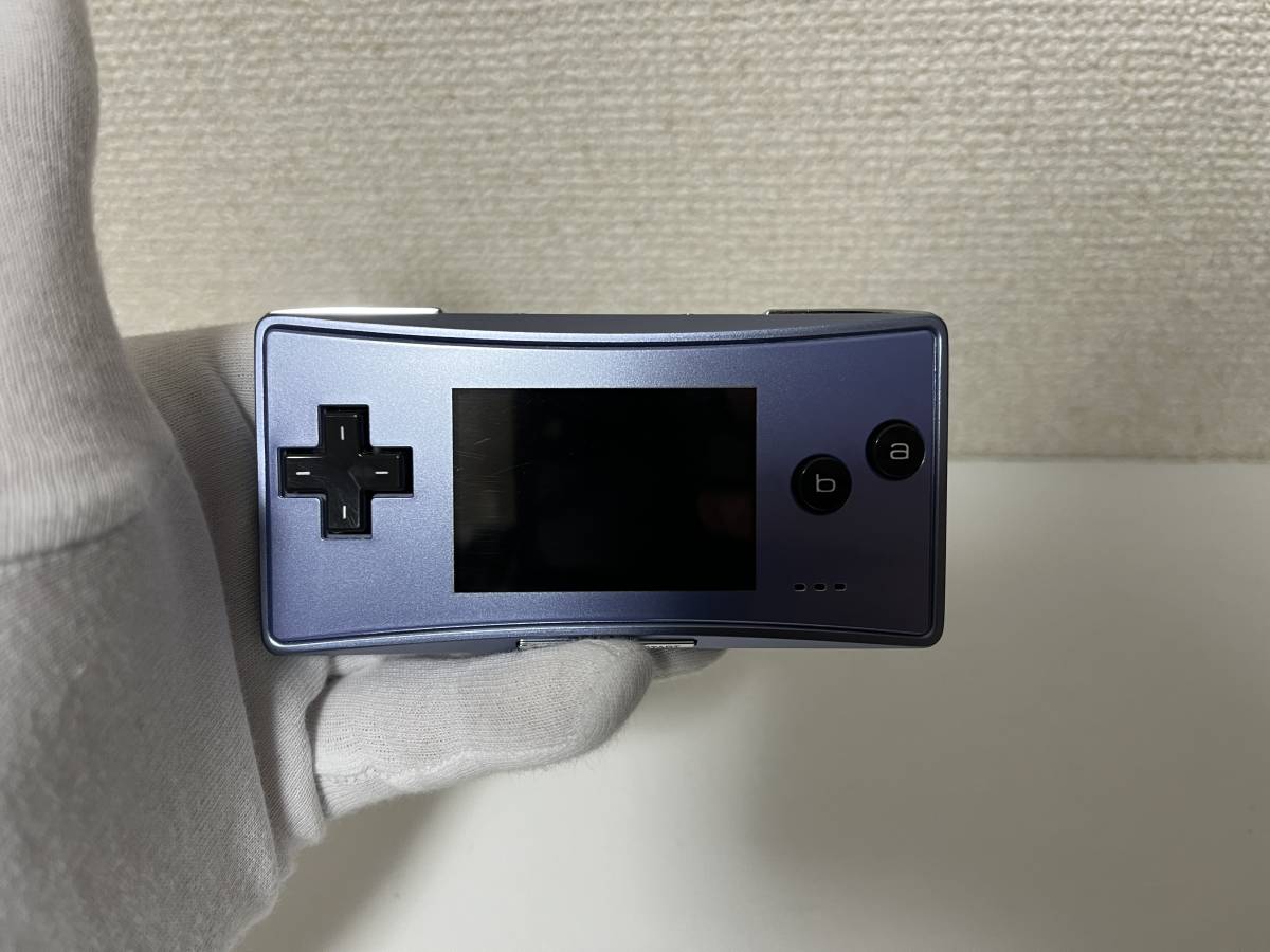 任天堂　ニンテンドー　ゲームボーイミクロ GAME BOY micro　blue　ブルー_画像4