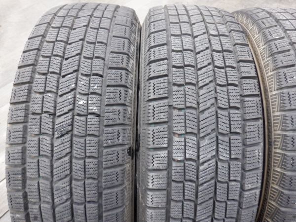 S 送料無料 バリ山！即納！15 5H114.3 6J+50 スタッドレス 195/65R15 ノア ヴォクシー エスクァイア ステップワゴン アイシス アクセラ_画像9