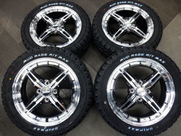 S 送料無料 ゴツゴツ系 アゲ系 ビートステージ 4H100 5+45 ホワイト