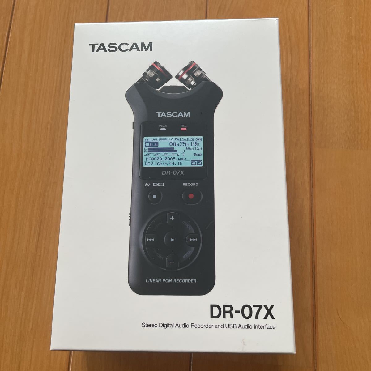 新品未開封 TASCAM タスカム リニアPCMレコーダー DR-07X www.gastech