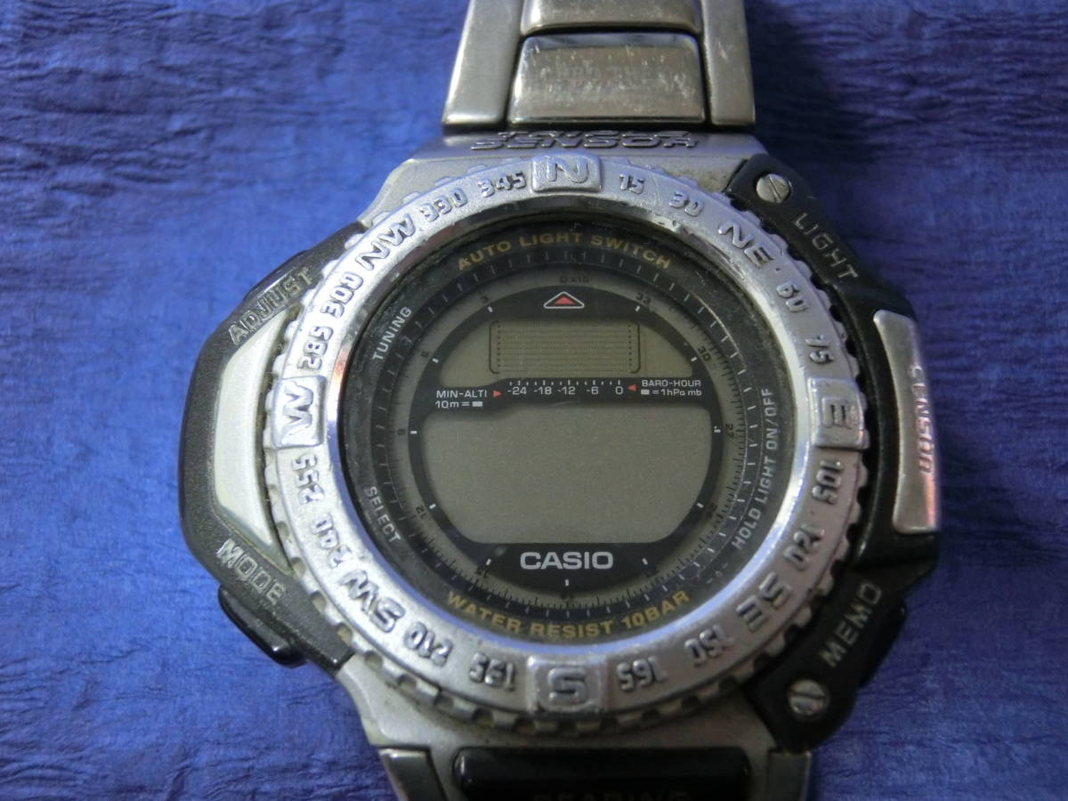 CASIO カシオPRO TREK プロトレックPRT-1400 メンズ腕時計的詳細資料| YAHOO!拍賣代標| FROM JAPAN