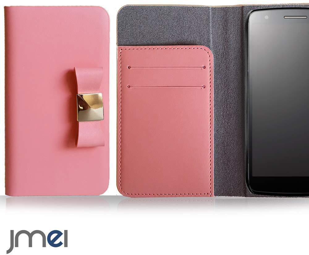 iPhone 11 6,1インチ アイフォン 本革 リボン MUSA ライトピンク 手帳型 スマホ ケース レザー かわいい シンプル レザーケース