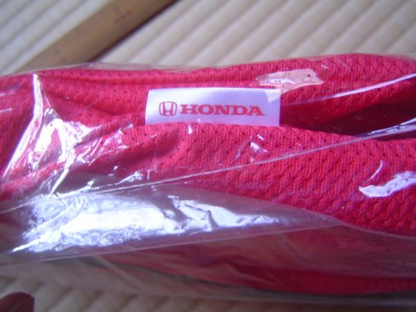 HONDAオリジナルメッシュトートバッグホンダ非売品ホンダコムテック赤レッドポリエステル_画像1