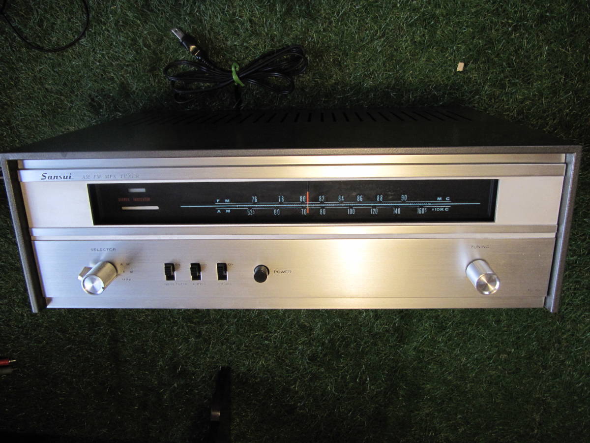 真空管チューナー サンスイ TU-70 FMステレオ・AM-