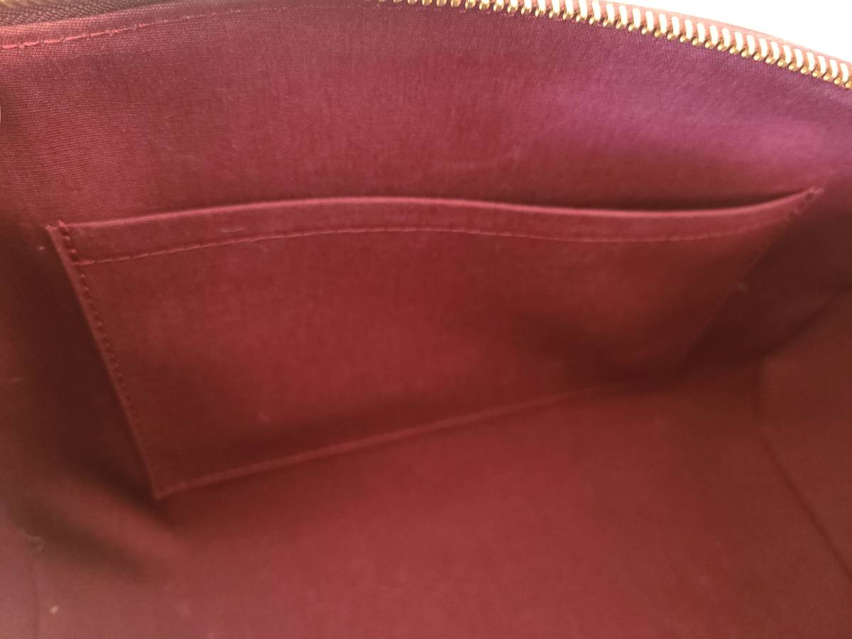 LOUIS VUITTON シャーウッドPM ヴェルニM91493 ルイヴィトン ほぼ未