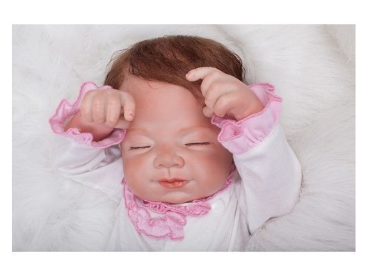 ランキング リボーンドール 幸せそうな寝顔 クローズアイ 衣装付き ハンドメイド海外ドール かわいいベビー人形 本物そっくり リアル赤ちゃん人形 抱き人形 ベビー人形