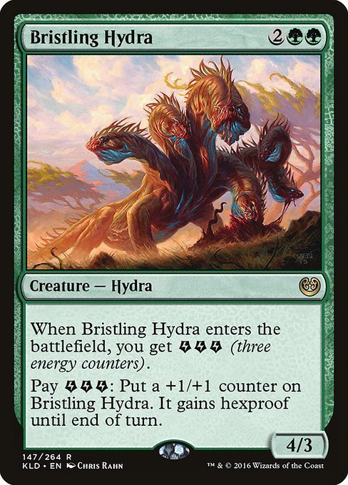 MTG ■緑/英語版■ 《逆毛ハイドラ/Bristling Hydra》★FOIL★ カラデシュ KLD_画像1