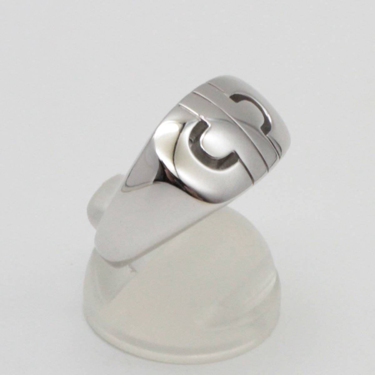 ◇◇【美品】BVLGARI ブルガリ パレンテシ リング 750/K18WG/7.0g
