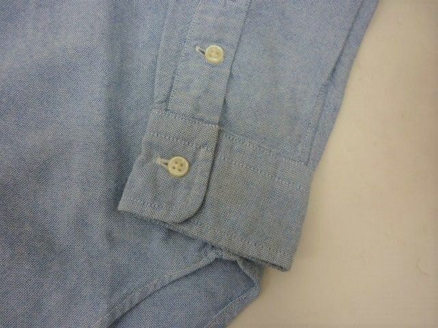 Ralph Lauren Ralph Lauren 120 big po knee embroidery long sleeve shirt Kids blue cotton (66) A