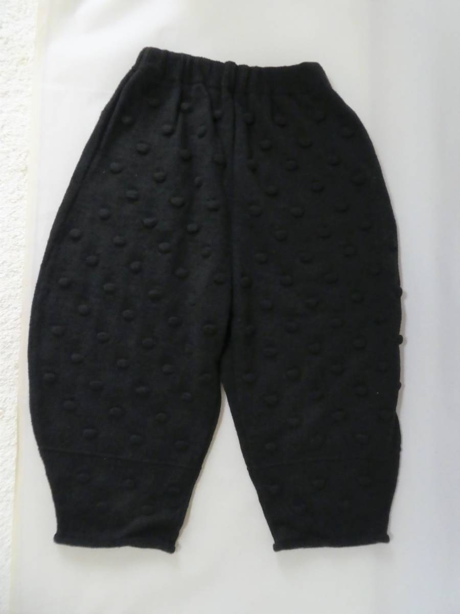 frankygrow Franky Glo u19FW knitted pants LL black tsubtsub(19)