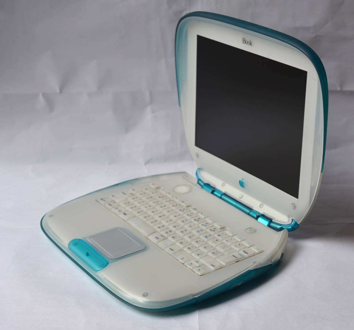iBook G3 クラムシェル 300MHz ブルーベリー 128MB/6GB/CDD 美