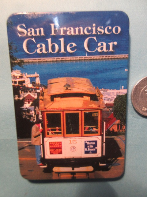 SAN FRANCISCO　　 Cable Carマグネット　　SAN FRANCISCO 購入　経年変化有　_画像2