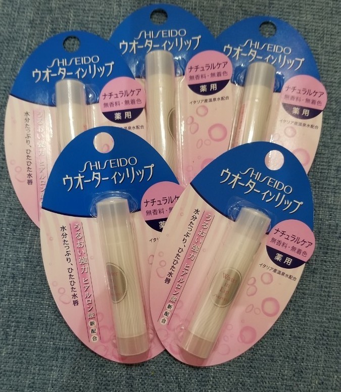 ウオーターinリップ ウォーターインリップ 薬用ナチュラルケア(無香料・無着色) 5本|PayPayフリマ ウオーターinリップ ウォーターインリップ 薬用ナチュラルケア(無香料・無着色…
