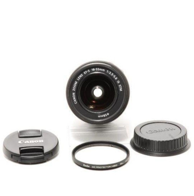 CANON レンズ EF‐S18-55mm IS STM 極上品 手振れ補正付き Canon EF-S