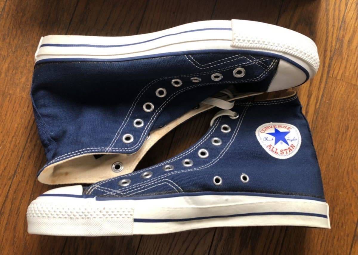 直営店に限定 CONVERSE USA製 ALL STAR NAVY コンバース 希少 kids