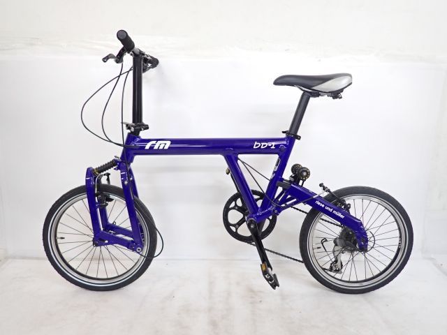 R＆M BD-1 Classic ブルー 2014年モデル 折り畳み自転車 18インチ