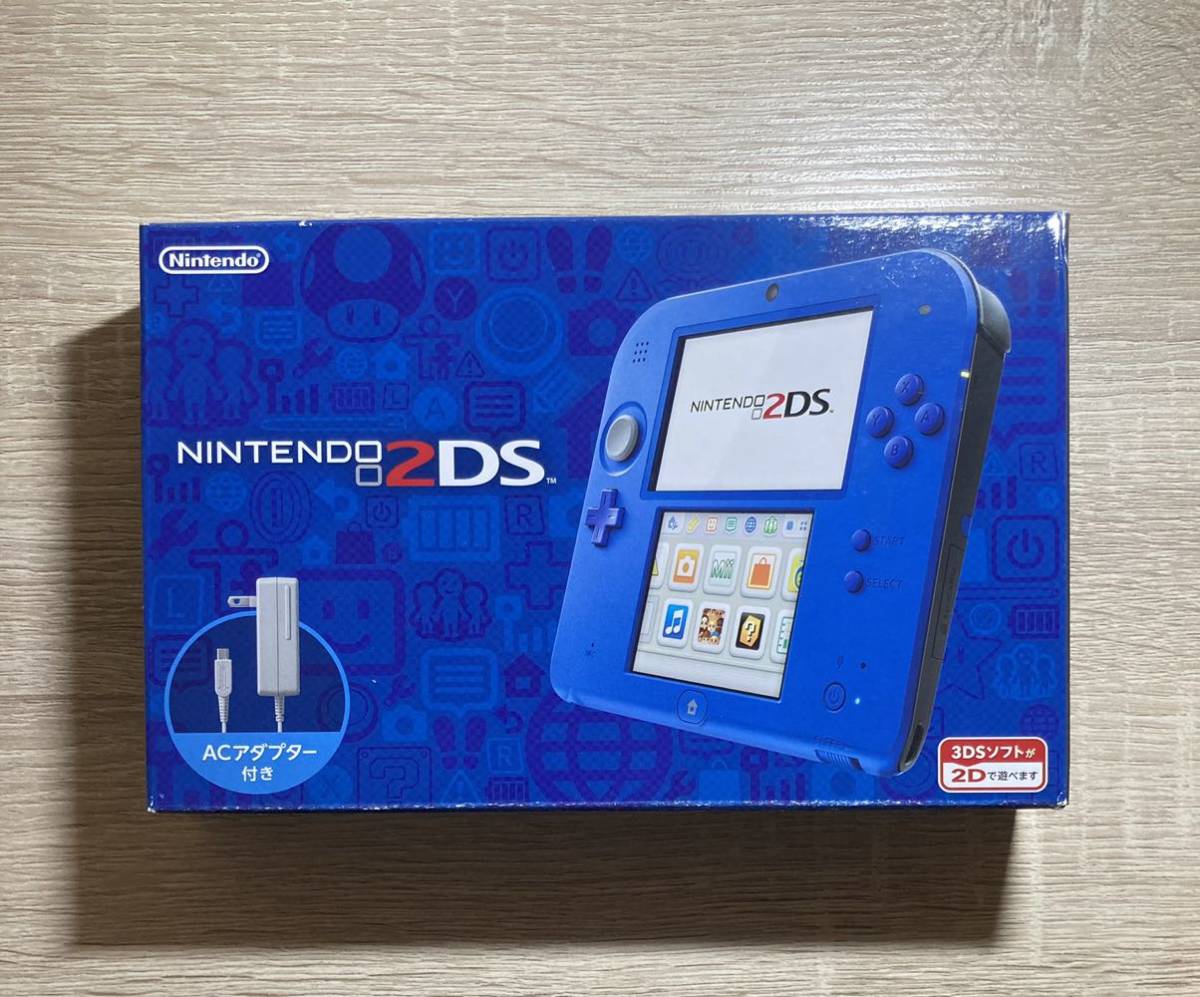 ニンテンドー2DS ブルー Nintendo 任天堂2DS 極美品 新品並み 1000円スタート