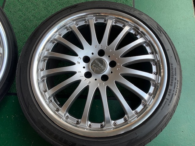 レクサス　LS460　カールソン　Carlsson ２０インチ　４本SET　PCD120　8.5J　9.5J　LS460　ナット付き！　即納します。_画像5