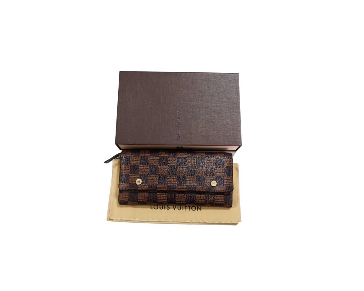LOUIS VUITTON ルイ・ヴィトン ダミエ ポルトフォイユ ロン
