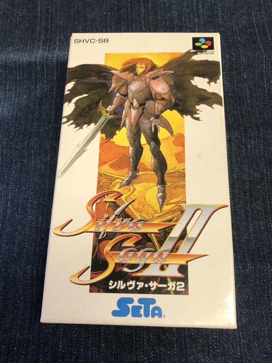 素晴らしい価格 ファミコン FC シルヴァサーガ 中古 箱説あり 良品