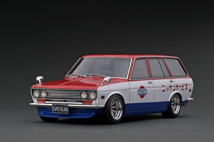  ignition model 1/18 Datsun Bluebird (510) Wagon ( red × white × blue ) worldwide limitation 120 pcs 