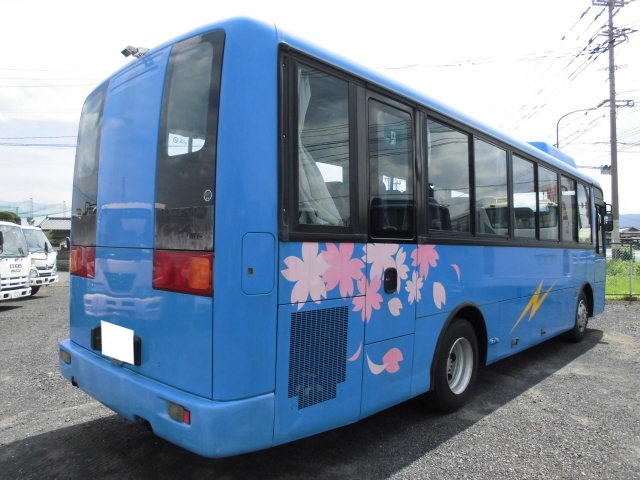 「返金保証付:福岡 北九州 平成13年 いすゞ ガーラミオ 42人乗り 中型バス 貫通トランク@車選びドットコム」の画像3