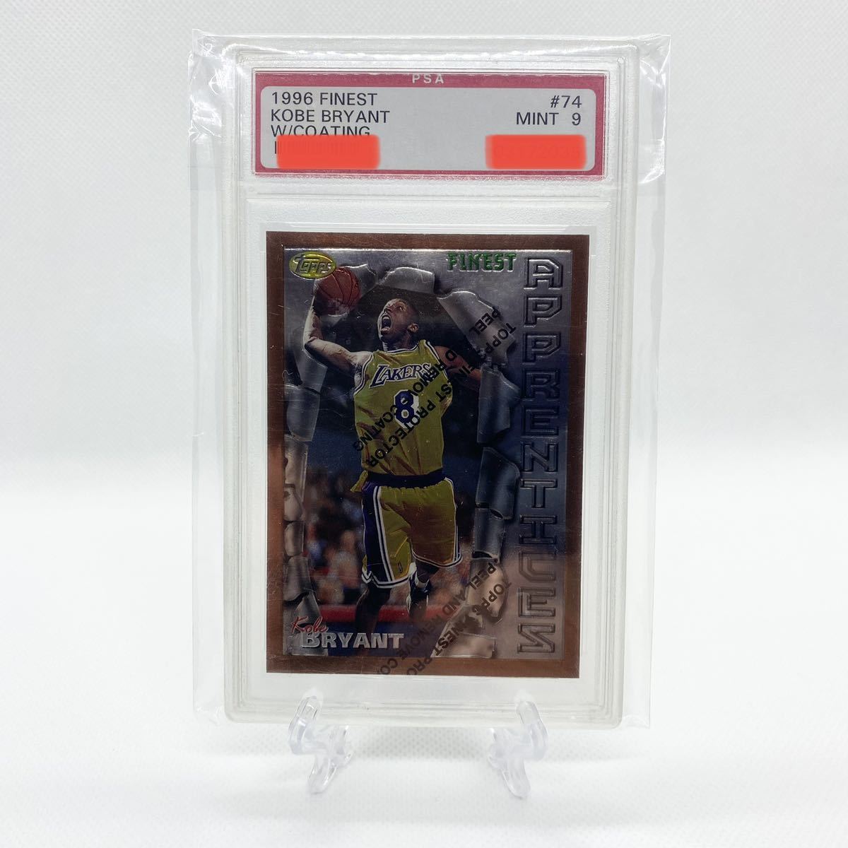 PSA 9】1996 コービー・ブライアント #74 with coating-