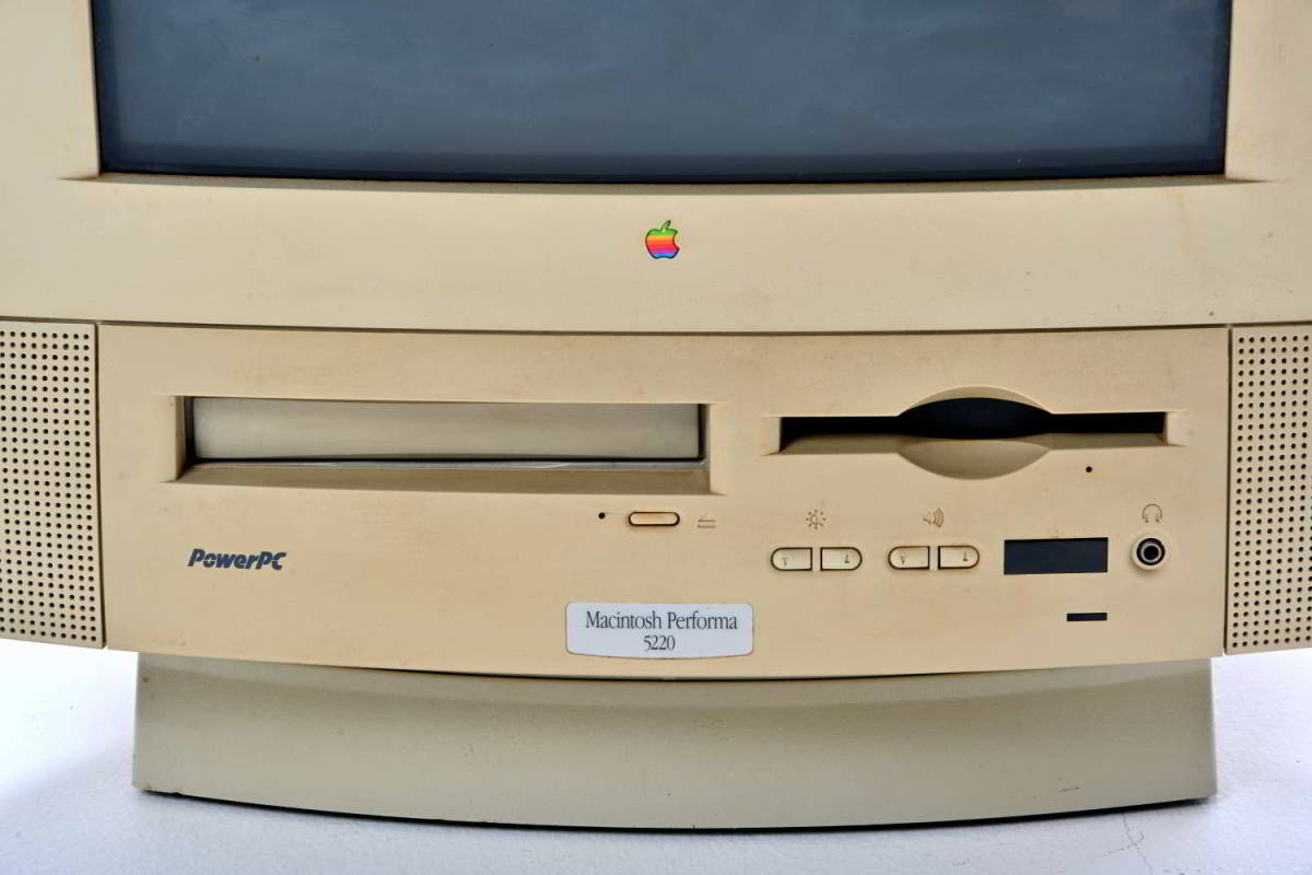 Apple アップル デスクトップ パソコン Power PC Power Macintosh Model Number M3046 1995年製_画像5