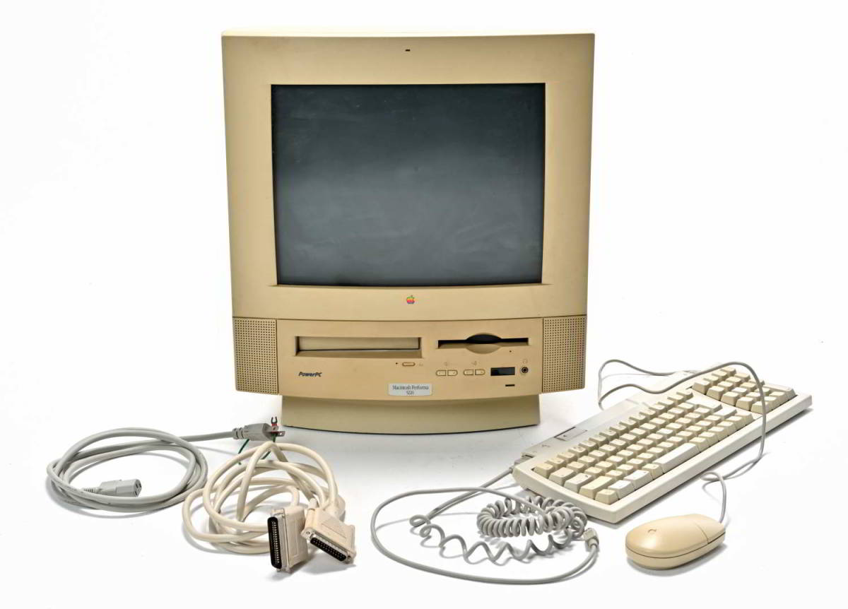 Apple アップル デスクトップ パソコン Power PC Power Macintosh Model Number M3046 1995年製_画像2