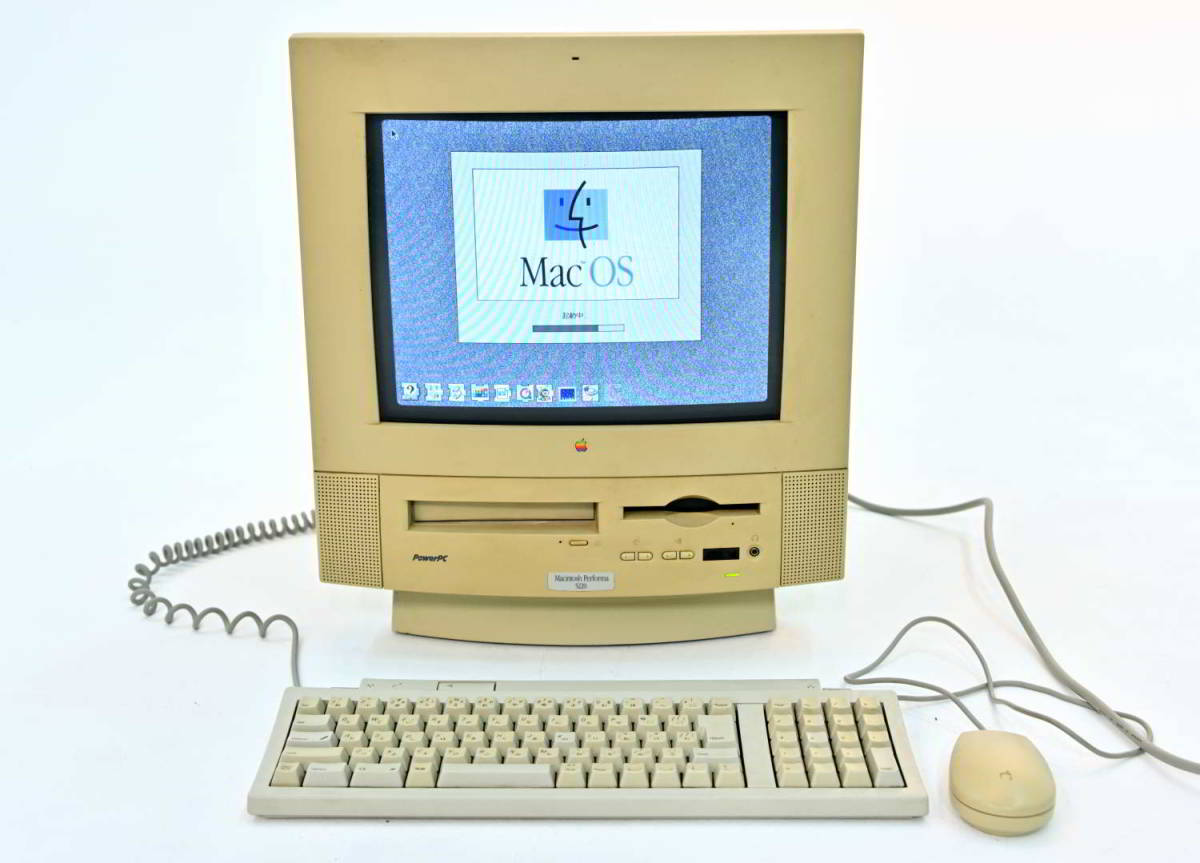 Apple アップル デスクトップ パソコン Power PC Power Macintosh Model Number M3046 1995年製_画像1